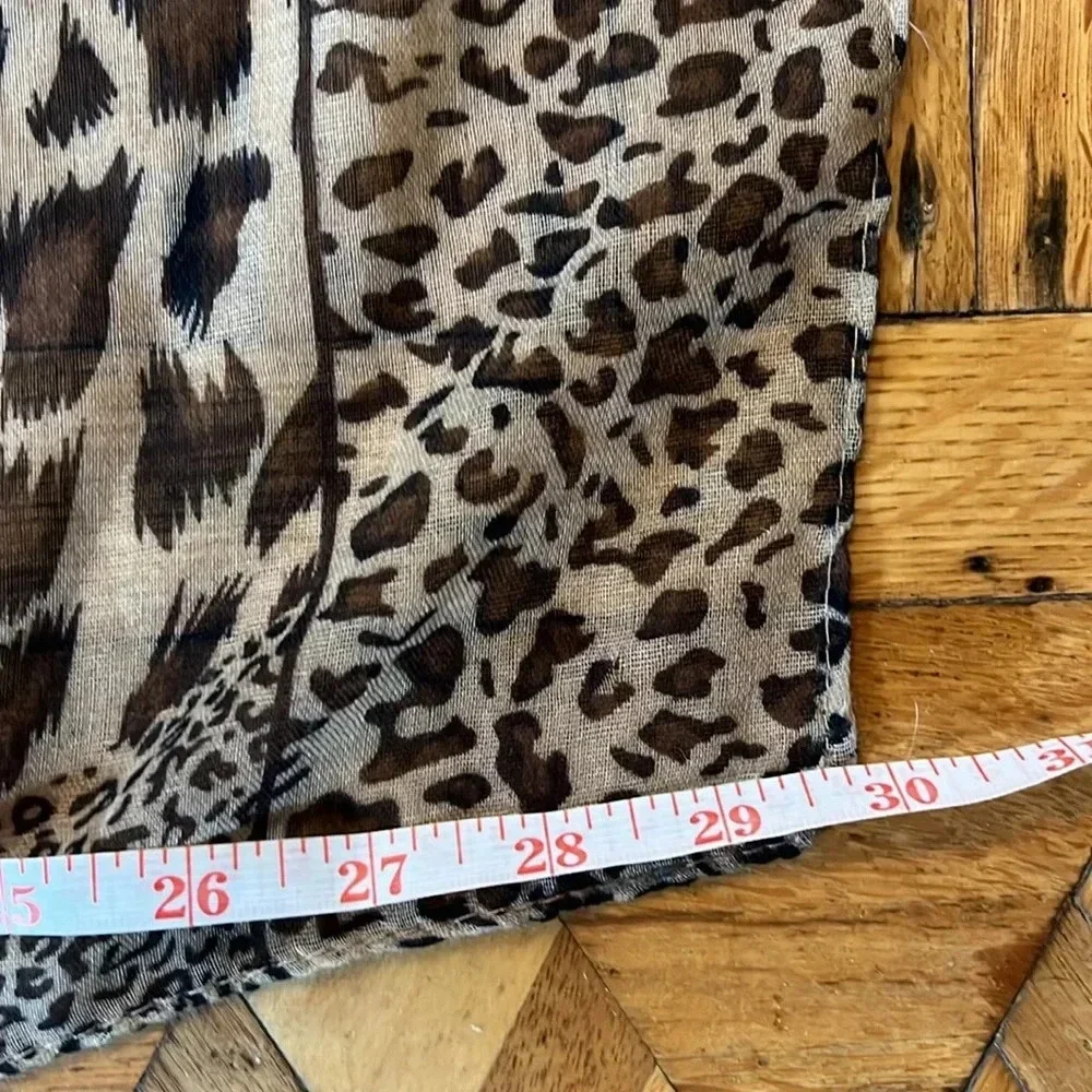 Animal print scarf/shawl